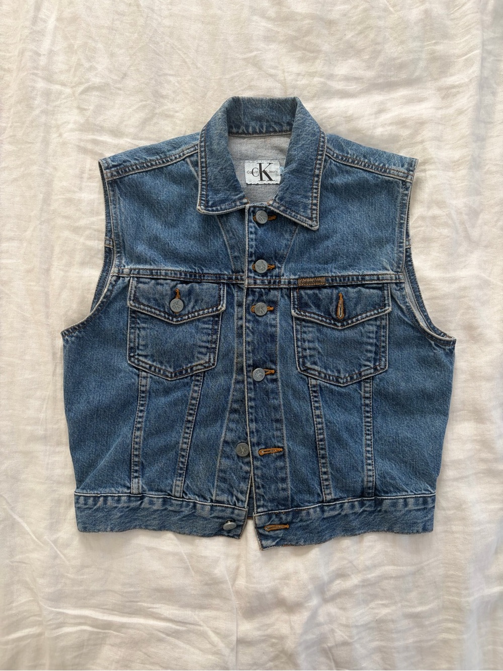 Vintage 90s Calvin Klein jeans denim jacket in M